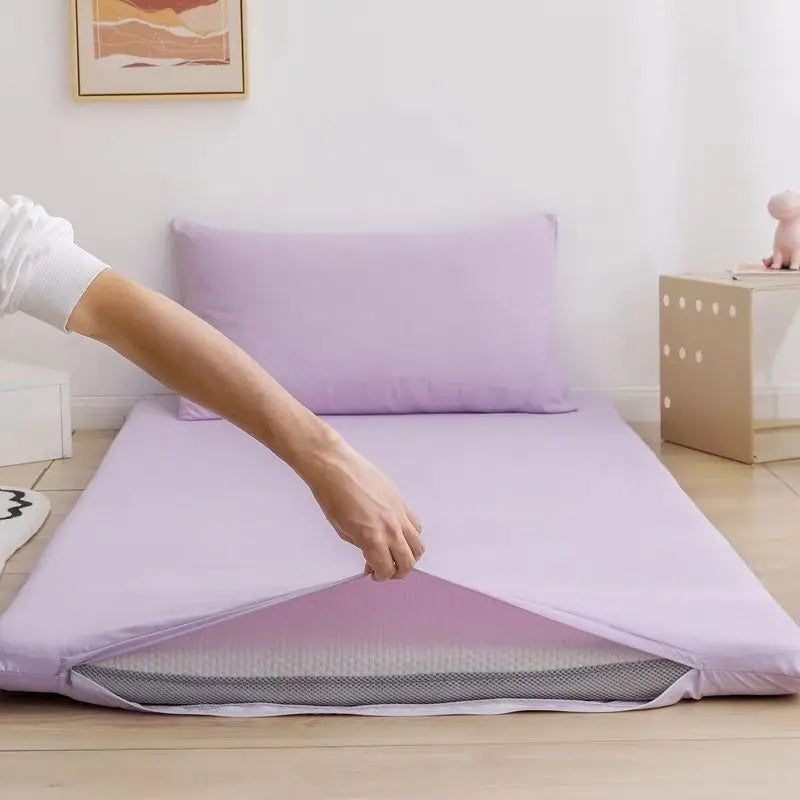 WOSTAR 360° fully enclosed with zipper mattress protector cover couple/child 150x190cm single double bed sheet protection pad