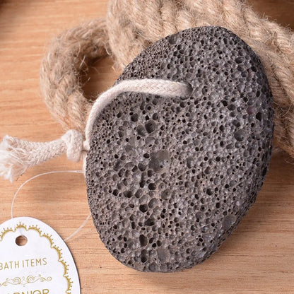 Pumice Stone , Scrubber Stone Pedicure Tools Natural Foot Scrubber for Exfoliation to Clear Callus on Hands Heels and Body.