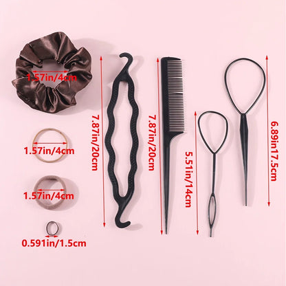 1109Pcs Hair Accessories Set for Women Seamless Ponytail Holders Scrunchies Elastic Hair Ties Girls Variety Hair Bands.