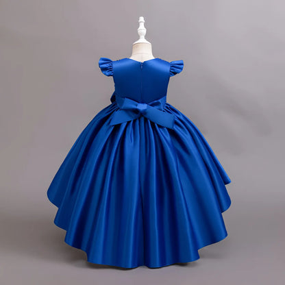 Performance Formelles Partykleid für Mädchen, Kinderkleidung, Paillettenkleider, aktive Kleider für Mädchen, Kinderkleidung, Schwarz, 3 bis 10 Jahre.