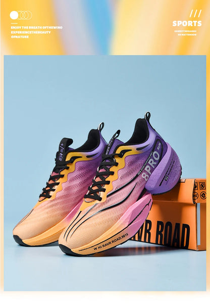 Neue männer Turnschuhe Hohe Qualität Carbon Platte Laufschuhe Stilvolle Atmungsaktive Casual Sportschuhe Männliche Trainer Tennis Schuhe