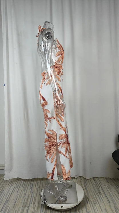 Elegant Two Piece Outfits For Women 2025 Sexy V-Neck Strap Backless Lace-up Slim Crop Top & Wide Leg Pants Sets Summer Lady Suit