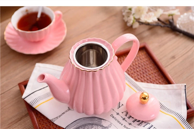 English set ceramic afternoon tea.