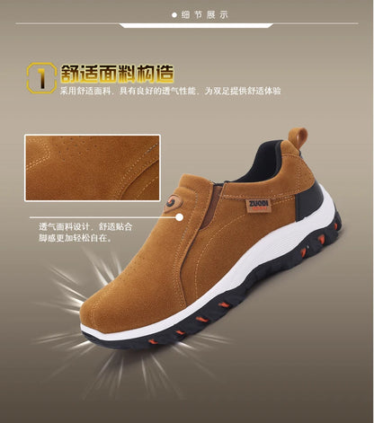 Outdoor Hiking Shoes for Men Camping Running Walking Jogging Sneaker Boots Waterproof AntiI-Slip Sport Shoes Zapatos Hombre