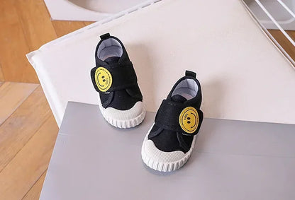 Fashion Children Shoe Versatile Canva Shoe 2025spring Autumn New Boy Shoe Flat Casual Shoes Simple Girl Shoes Comfort Baby Shoes.