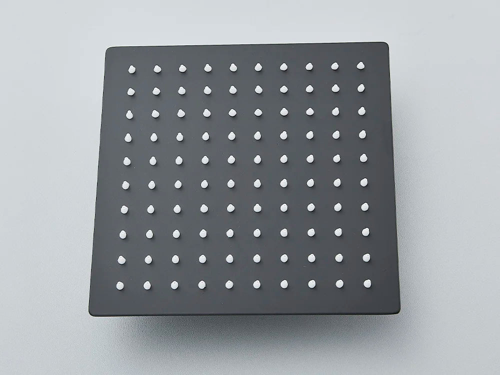 Bathroom Shower Head Chrome Ultrathin Rainfall Bath Head Wall Mounted Stainless Steel Bathroom Shower Accessories