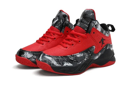 Basketball Shoes for Kids Sneakers New Boys Brand Thick Sole Non-slip Children Sports Shoes Child Boy Basket Trainer Shoes