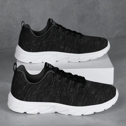 YRZL Lightweight Running Shoes Breathable Non-Slip Running Shoes Men Comfortable Sneakers Outdoor Sports Soft Wear-Resistant