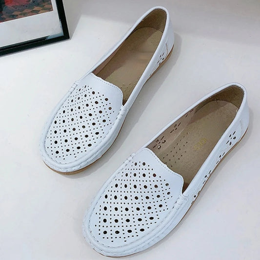 BCEBYL Summer New Fashion Round Toe Nurse Shoes Soft Sole Non-slip Sandals Flat Shoes Breathable Casual Sports Women's Shoes.