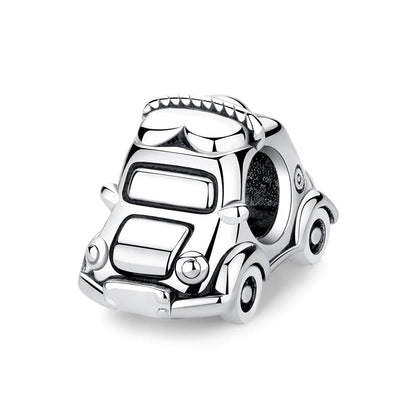 Original 925 Sterling Silver Charms Love Travel London Bus Suitcase Paris Beads Fit Brand Bracelets Necklaces Women DIY Jewelry