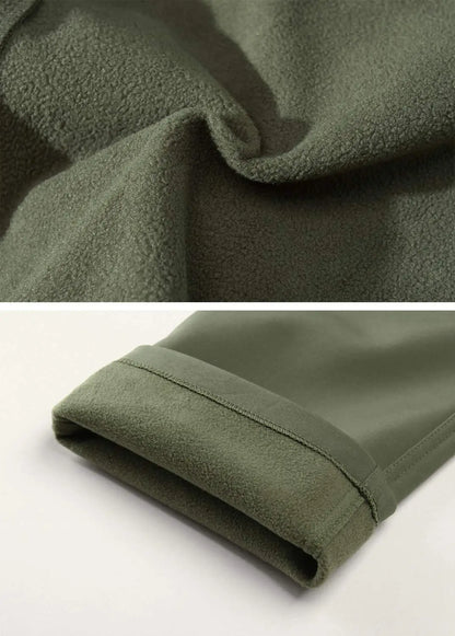 TACVASEN IX9 Winter Softshell Thermal Hiking Pants Work Pants Mens Fleece Cargo Pants Waterproof Warm Outdoor Male Trousers.