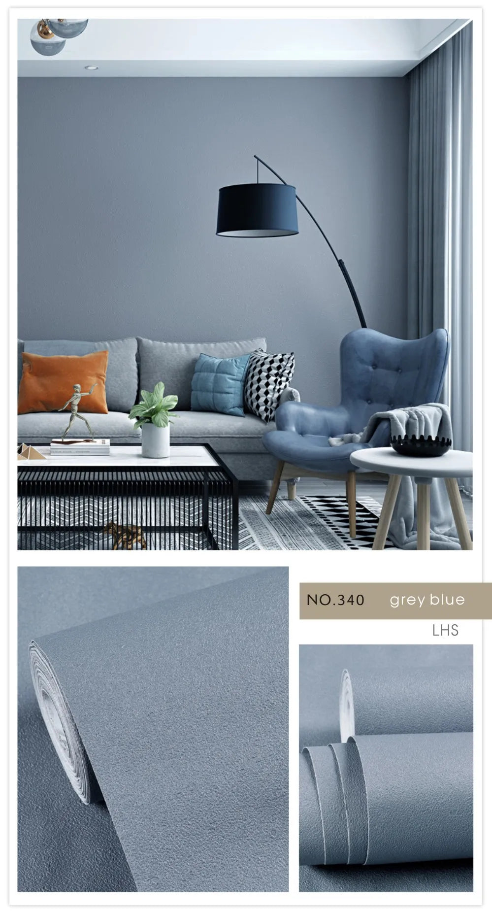 Einfarbige Schlafzimmer Tapete einfarbig PVC wasserdicht selbst klebend Vinyl Kontakt papier Kleider schrank dekorative Wanda uf kleber