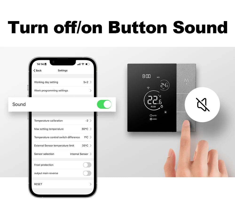 WiFi Thermostat Tuya Smart Home Thermoregulator For Boiler/Electric/Underfloor Heating Temperature Controller Alice Alexa Google.