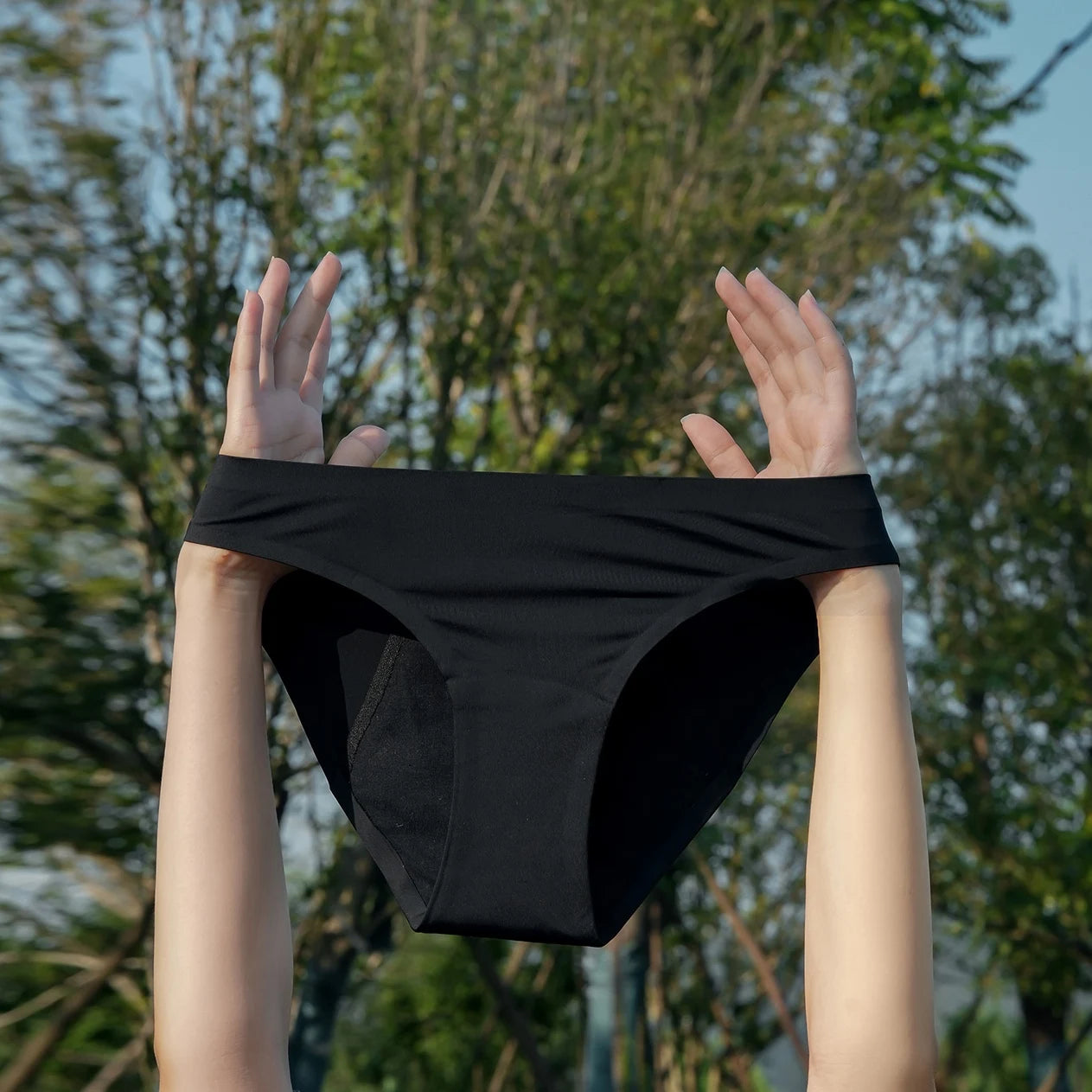 Leakproof Mid-Rise Breathable Women Menstural Period Panties Incontinence Underwear Super Absorption Briefs Female Dropshipping.