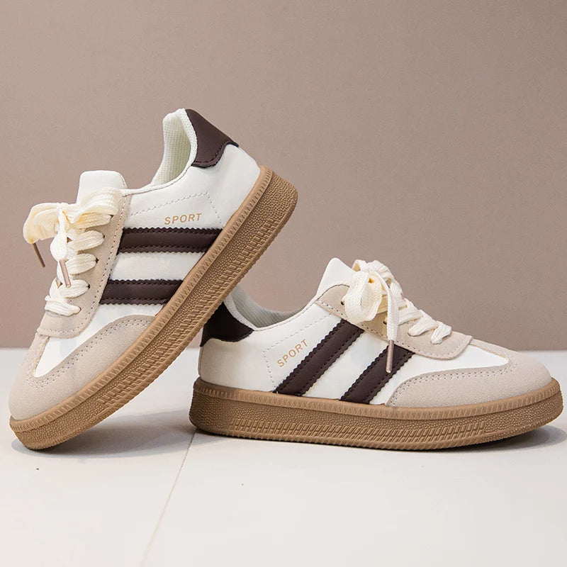 Children Tennis Shoes 2025 New Simple Kids Sneakers for Girls Patchwork Non-slip Boys Causal School Running Sneakers Non-slip.