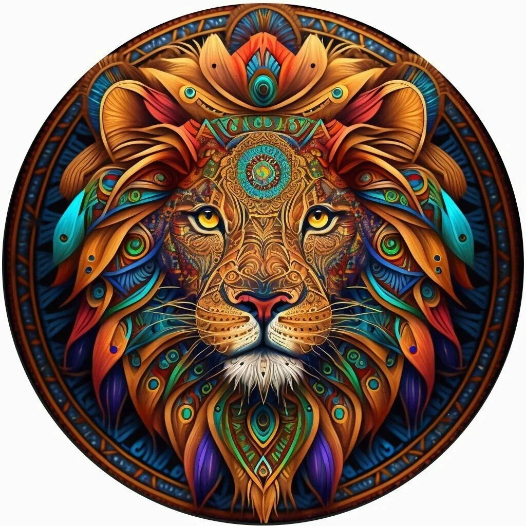 Medium Difficulty Jigsaws for Kids Adult Animal Puzzle Wood Beautiful Bird Owl Cat Wooden Puzzle Home Deco Holiday Gifts.