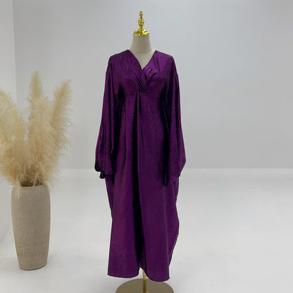 Eid Saudi Arabia Muslim Modest Dress for Women Islam Dubai Abaya Luxury Holiday Party Jalabiya Kebaya 2024 Turkey Kaftan Gown