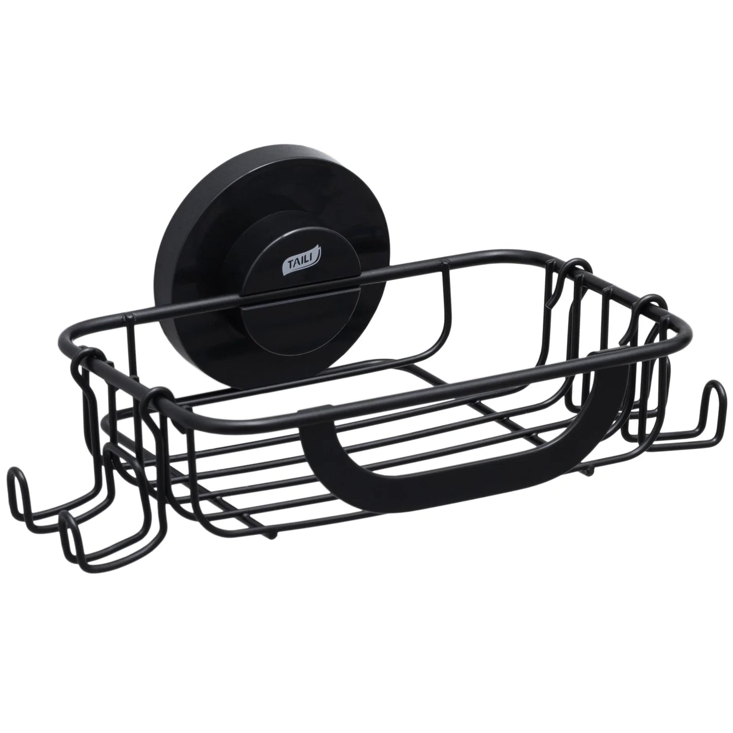 TAILI Seifenschale, Seifenhalter, Saugnapf mit Haken, Seifenhalter für Duschwand, Seifenschoner für Badezimmer, Küche