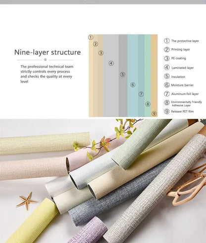 10m Self Adhesive 3d wall panel Wallpaper Foam Soundproof Waterproof 3D Wall Sticker New Design Bedroom Wallpaper Thickening