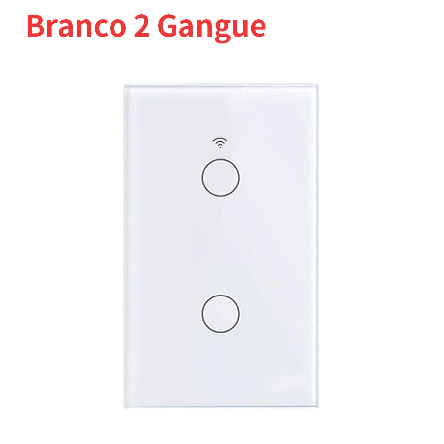 Tuya WiFi Touch Wand Smart Switch 1/2/3 Gang Licht Schalter Ohne Neutral Linie Smart Leben APP Steuerung unterstützung Alexa Google Hause.