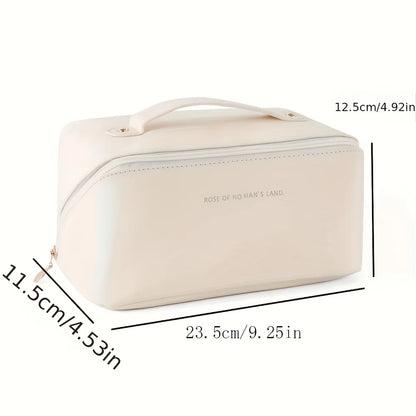 Makeup Organizer Female Toiletry Kit Bag Make Up Case Storage Pouch Luxury Lady Box, Cosmetic Bag, Organizer Bag For Travel Zip.
