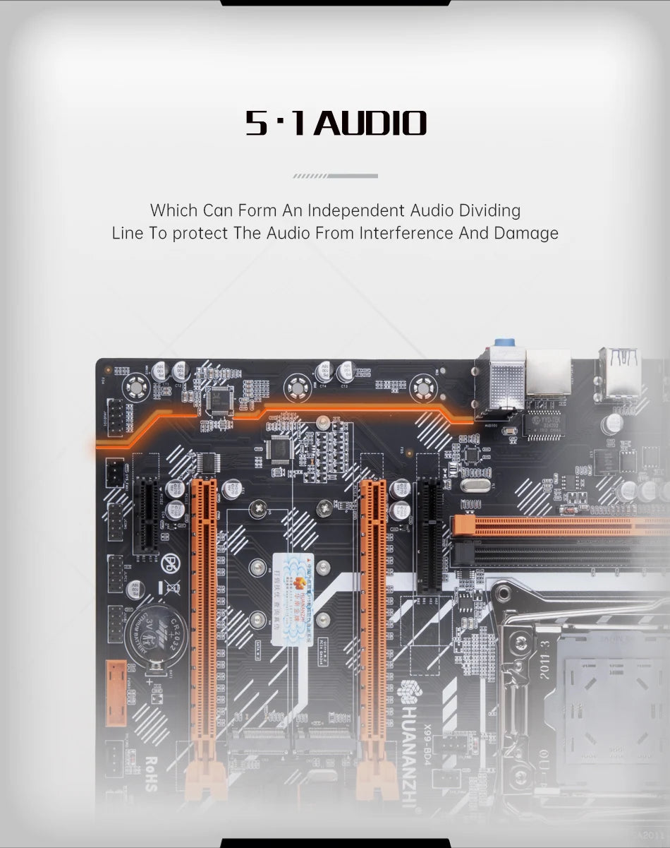 HUANANZHI X99 BD4 with E5 2680 V4 LGA 2011-3 X99 Motherboard Support DDR4 Combo Kit for High-End Gaming And Professional Use.