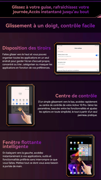 Blackview Active 10 Pro [No EU Charger] Rugged Tablet 36GB + 256GB 11.0" 30000mAh PC 108MP Dual SIM 5G