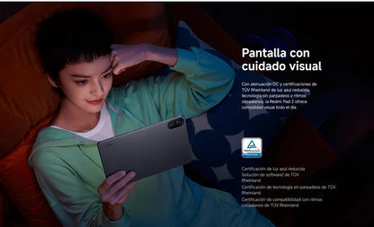 Global Version Xiaomi Redmi Pad 2 Tablet 11" 2.5K Display 9000mAh Battery 18W Fast Charge Xiaomi HyperOS 2.