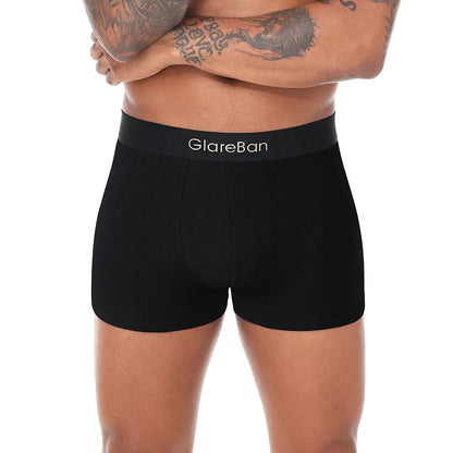 5 stück Pack Schwarz Gold Luxus Marke Baumwolle Boxer Shorts Männer Unterwäsche Weiche Männliche Unterhose für Männer Briefs Boxershorts Sport So