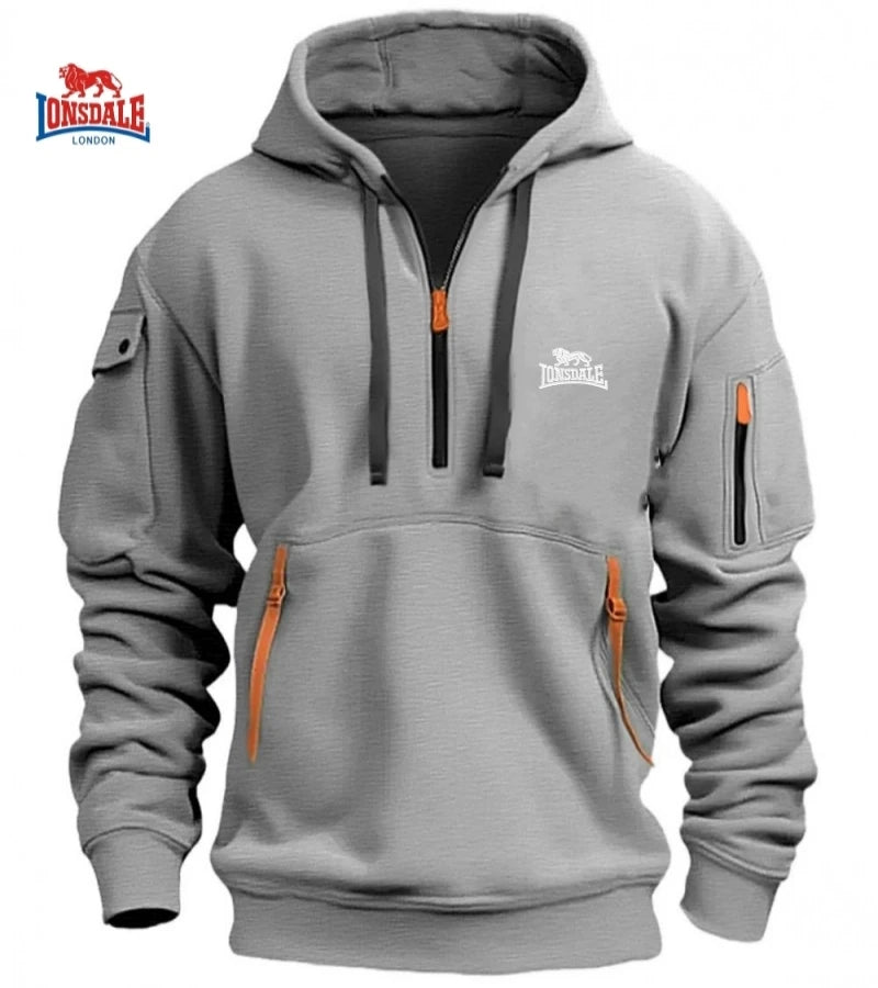 2024 Autumn Winter High Quality Dropped Shoulder Hooded Sweatshirt Men's Women's Plus Size Loose Pullover Fashion Sweatshirt.