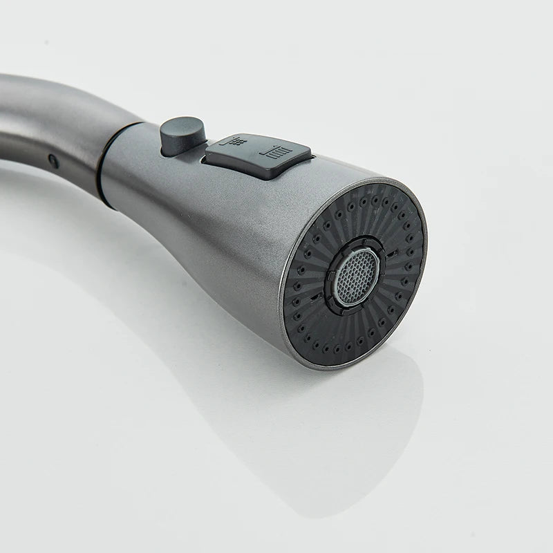 304 High 1uity intelligente Digital anzeige Wasserfall Küchen spüle großer Einzels chlitz integrierte Digital anzeige Wasserhahn Set