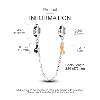 Silver Clasp 925 Sterling Silver CZ pave Clip Charms Daisy Beads Stopper Safety Chain fit Original Bangle Bracelet Jewelry Clip