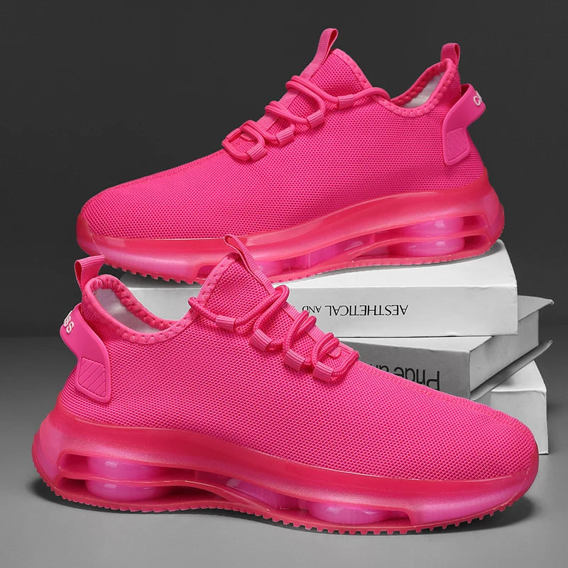 MAEDEF männer Casual Turnschuhe Sommer Mesh Turnschuhe Atmungsaktiv Männlichen Casual Sport Schuhe Tennis Wandern Plattform Herren Laufschuhe.