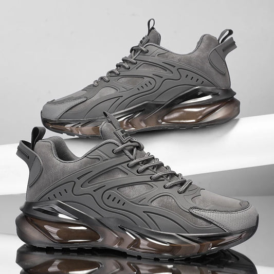 YRZL Herren-Turnschuhe, lässig, Sport, atmungsaktiv, Laufschuhe, bequemes Gehen, leichter Mesh-Schuh, Outdoor, rutschfest, Tennis-Mann.