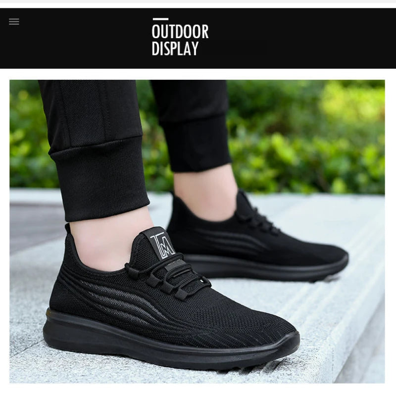 Men's Shoes Summer Lightweight Breathable Mesh Non Slip Casual Sneakers  Multi Activity Affordable Free Shipping.