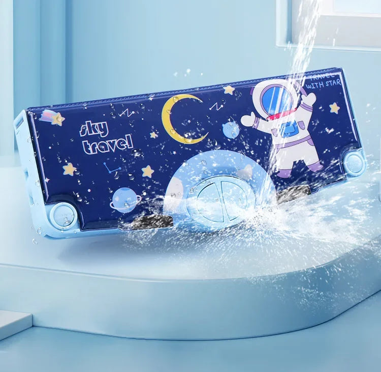 Astronaut multifunktion ale Büro Briefpapier Box Grundschule Schüler große Kapazität Feder mäppchen Cartoon Geschenk 6-teiliges Set.