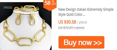 GZJPEI Monaco Chain 18K Gold Plated Cuban Chain Jewelry Set High Quality Necklace Bracelet 2025 New For Bridal Wedding Gift.