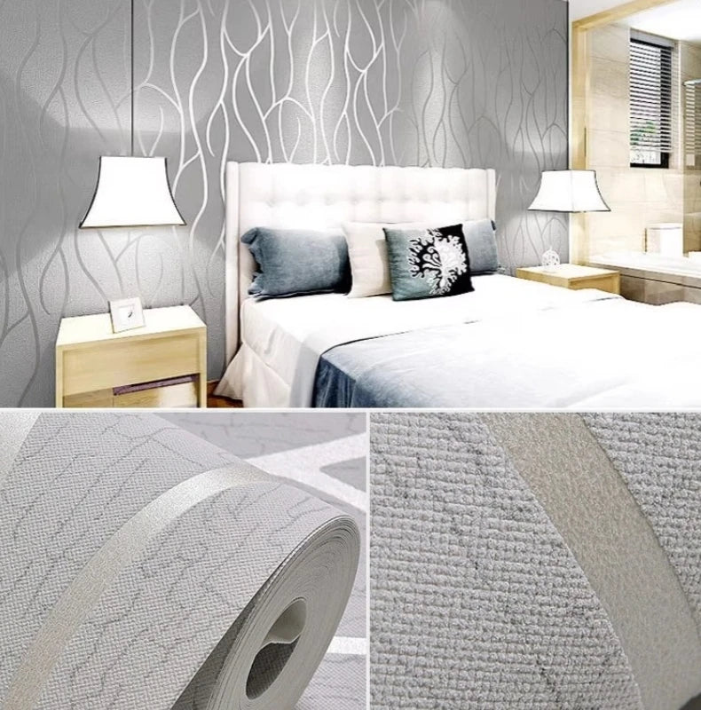 53 cm 3D-wasserdichte Wandaufkleber, Tapete für Wände in Rollen, dekorative Tapeten, Heimdekoration, Tapeten, Heimdekoration, Zimmer