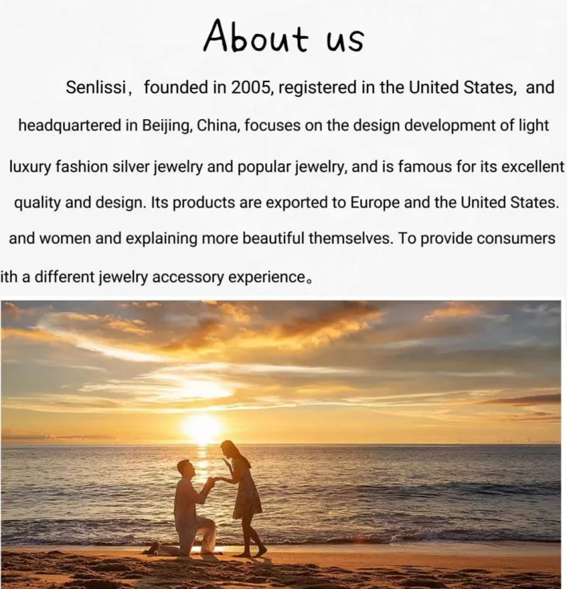 Senlissi - 925 Sterling Silver Hoop Earrings For Women 18K Gold Plated Jewelry Dazzling Women's Hoops Earrings Christmas Gifts