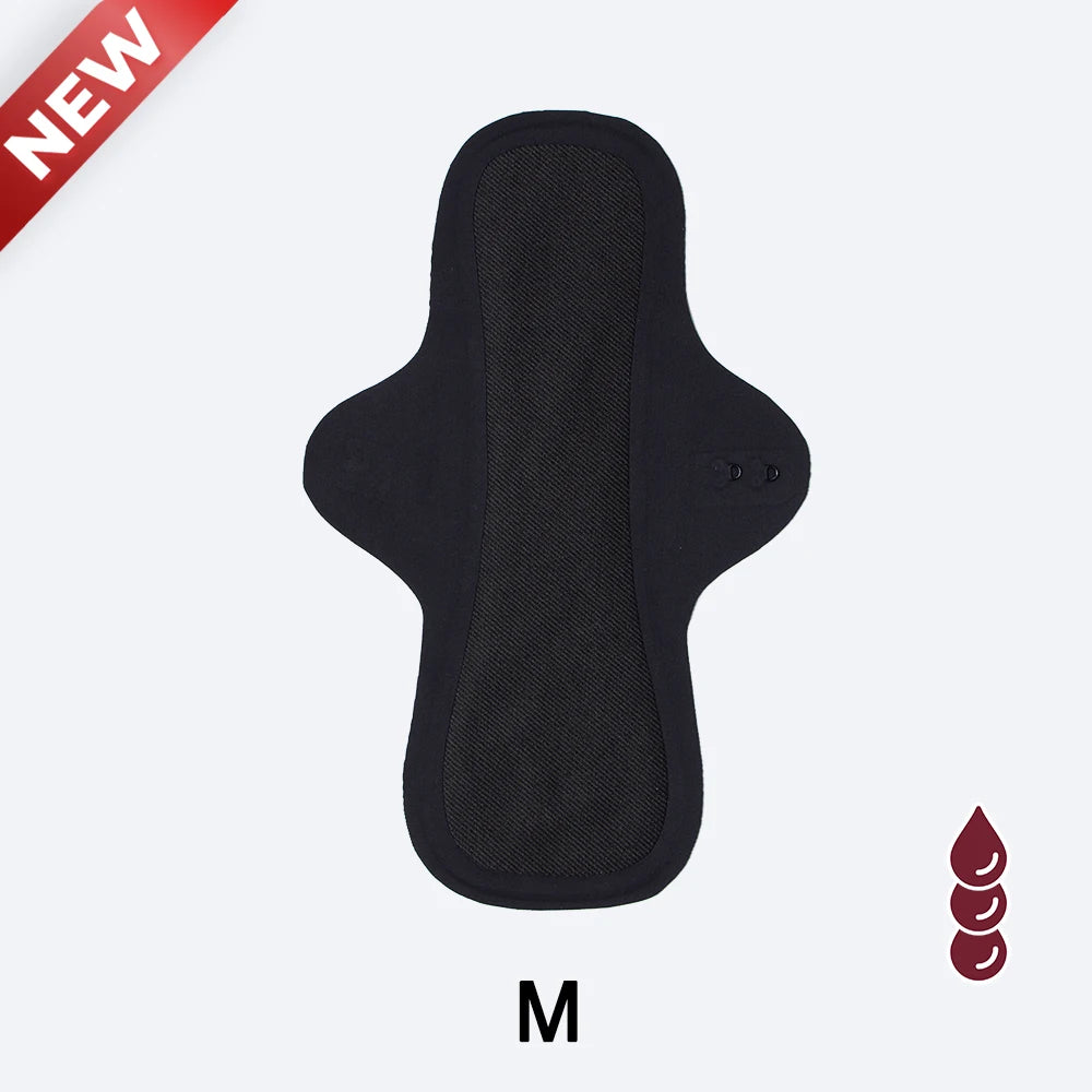 Reusable Menstrual Pads Women Large Washable Seamless Sanitary Napkin Thin No-slip Reusable Sanitary Towel Absorbent Pad Panties