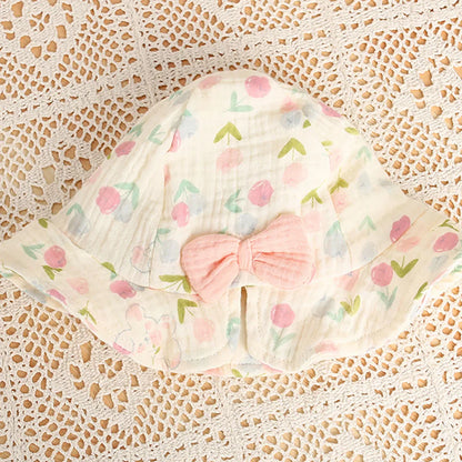 Milan cel 0-2 y Baby Mädchen Kleidung Rüschen Leibchen einteilige Tulpe Kaninchen Säugling Mädchen Overalls Kleinkind Bodysuit mit Hut.