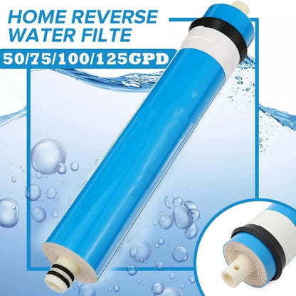 Water Purifier Reverse Osmosis Membrane Kitchen Direct Drinking Water Reverse Osmosis Universal Filter Cartridge 50/75/100/150G