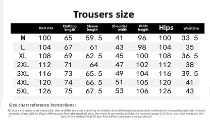 Casual Embroidered Short Sleeve Long Pants Set round Neck Two Piece Set Men's Fashionable Korean Style Spring Autumn Wear.