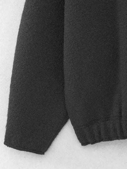 TRAFZR Damenjacken Frühling 2023, elegantes Fleece, Vintage, neue Oberbekleidung, Langarm, Harajuku, Y2k, Streetwear, Bomberjacken