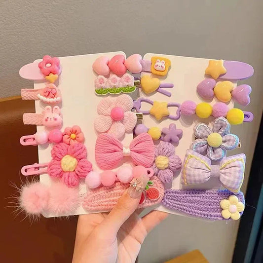 2023 New Children's Hairpin Headwear Women's Cute Baby Hair Accessories Hair Clips Edge Clips Serenity Hair Accessories.