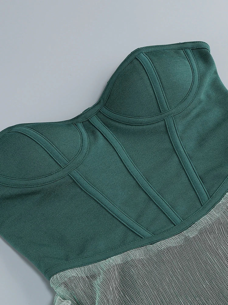 Sexy eine Schulter drapiert Glitzer langes Kleid Frauen braun Korsett funkelnd rücken frei figur betonte Maxi kleider Abend party Kleider