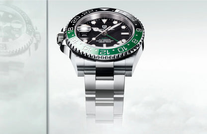 PAGANI DESIGN 40MM Ceramic GMT Automatic Watch Men's Mechanical Watch Sapphire Glass 100m Waterproof Men's Mechanical Watch.