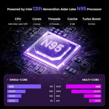 【New】Teclast F16Pro Laptop 15.6 Inch 1920X1080, 12Gb / 16Gb Ram, 256Gb / 512Gb Rom, Backlit Keyboard, for Intel N95, Mini-Hdmi.