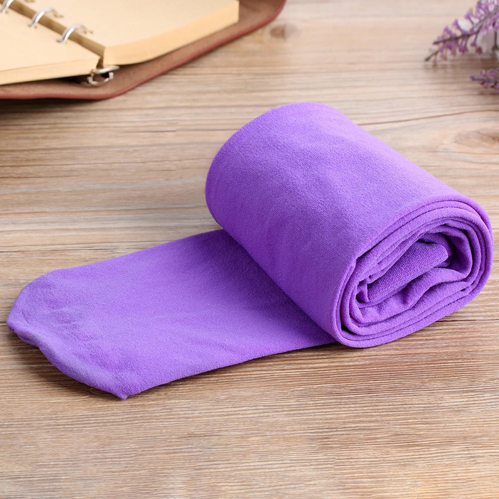 Woman Plus Size Sexy Opaque Thick Pantyhose Footed Female Warm colored Soft Velvet Tights Super elasticity translucent Leggings