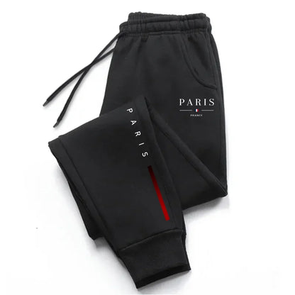 2025 New Arrival Paris Printed Sweatpants for Men High Grade Male Home Outdoor Casual Sports Jogger Pants Urban Fashion Trousers.